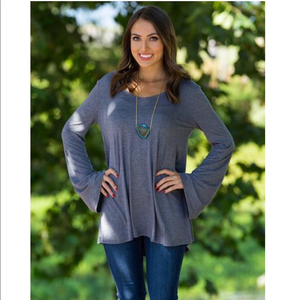 PERFECT PIKO OFF THE SHOULDER BELL SLEEVE TOP S